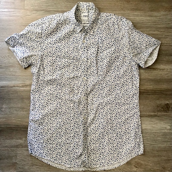 Men Zara Slim fit button up - Picture 2 of 3